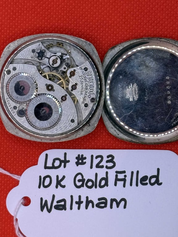10 K GOLD FILLED WALTHAM 17 JEWEL - Image 3