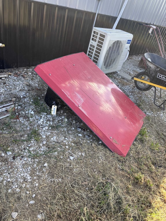 Fiberglass tractor canopy