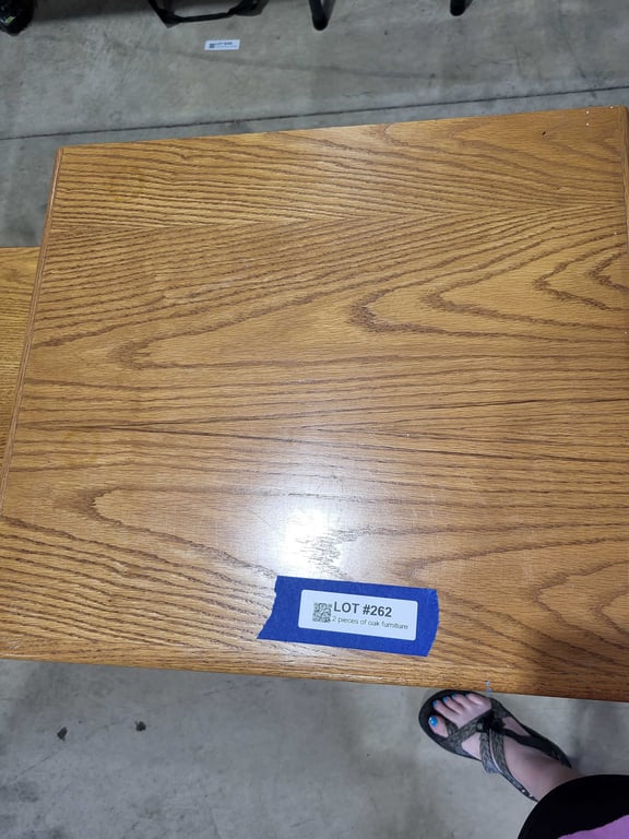2 pieces of oak furniture - Image 3