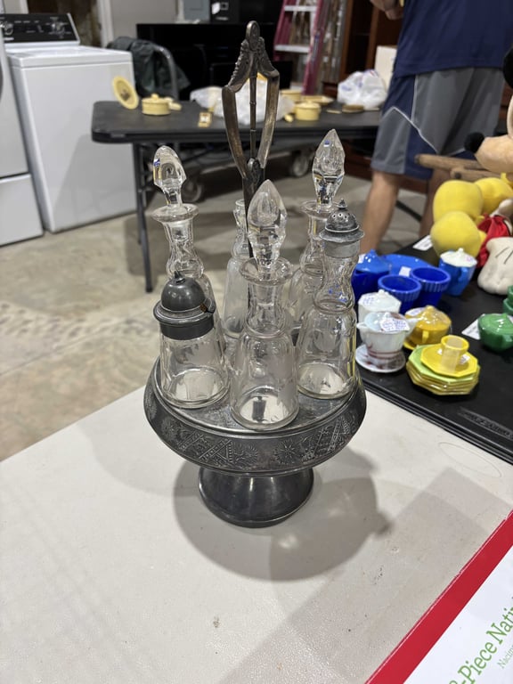 6 Piece Silverplated Curet Serving Set - Image 2