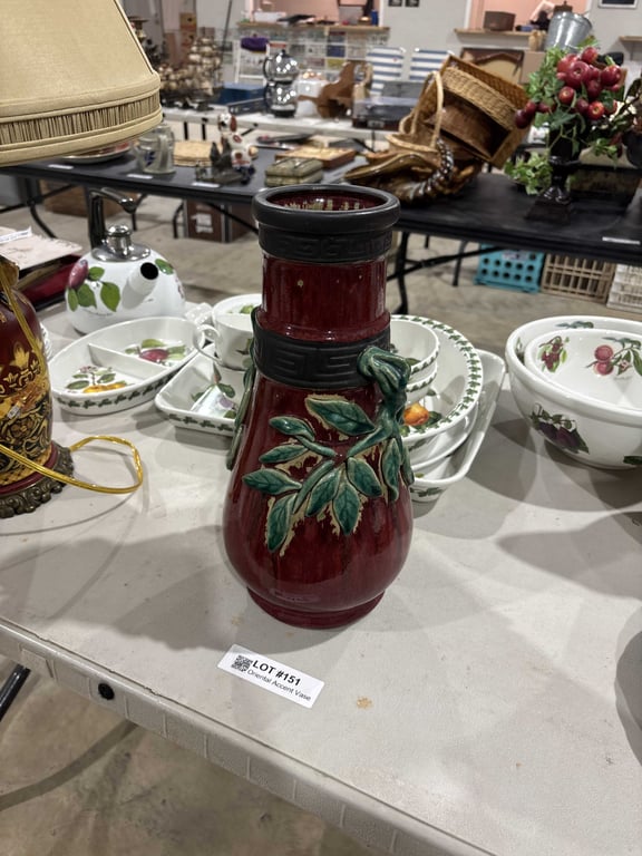 Oriental Accent Vase