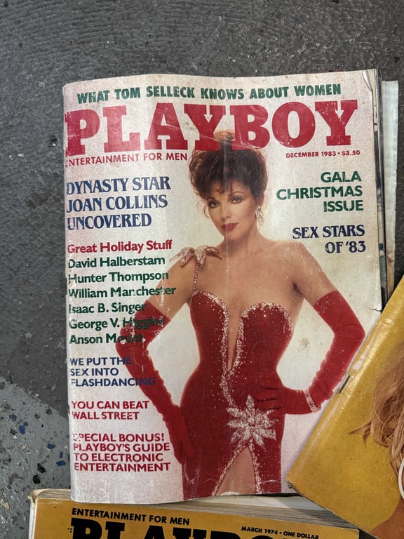 GROUPING OF VTG PLAYBOY MAGAZINES - Image 5