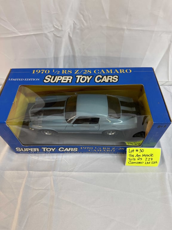 1:18 AM. MUSCLE 70 1/2 RS Z28 CAMARO LTD. ED. - Image 2