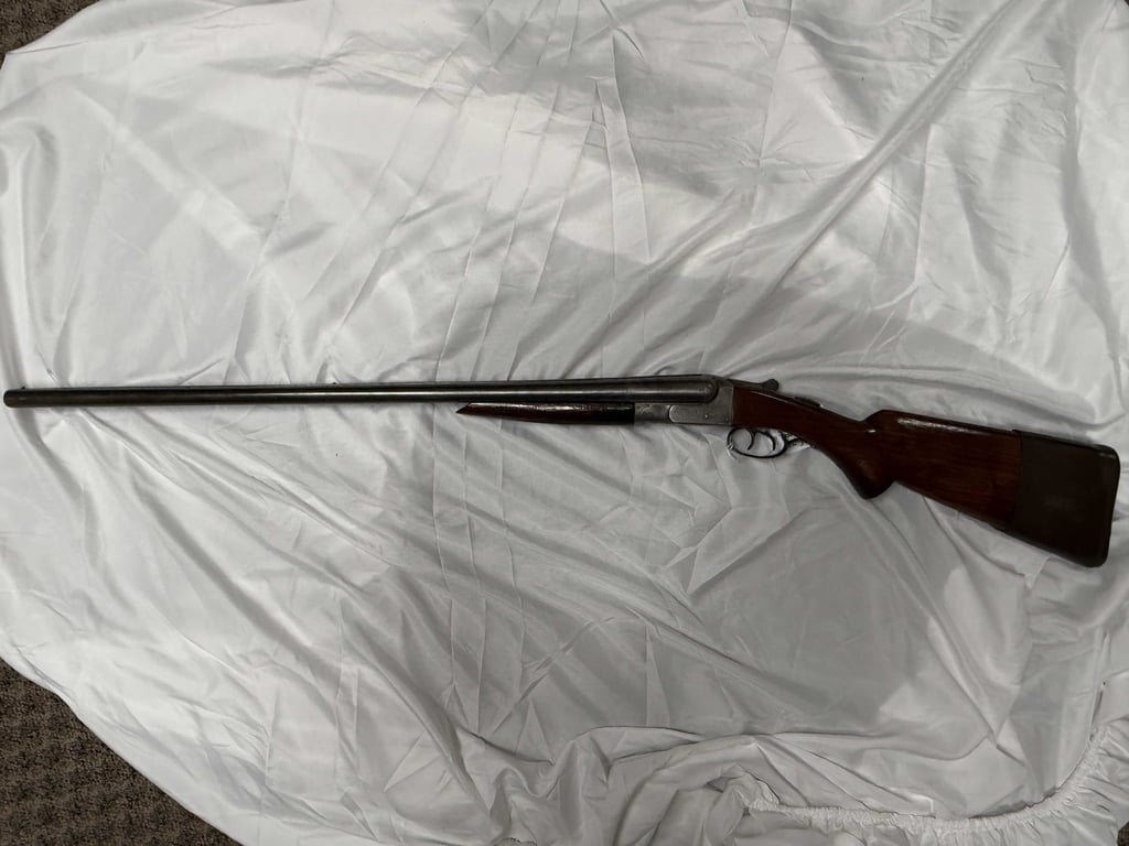 DAVIS DELUXE DOUBLE BARREL 12 GA.