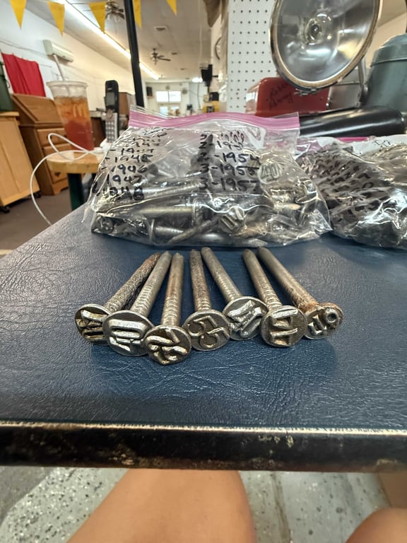 BAG OF VA RAILROAD DATE NAILS - Image 2