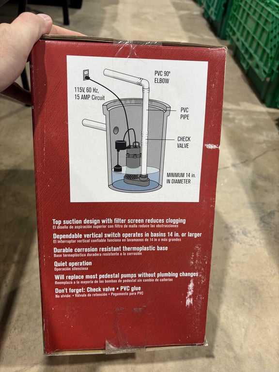 Aluminum Submersible Sump Pump - Image 3