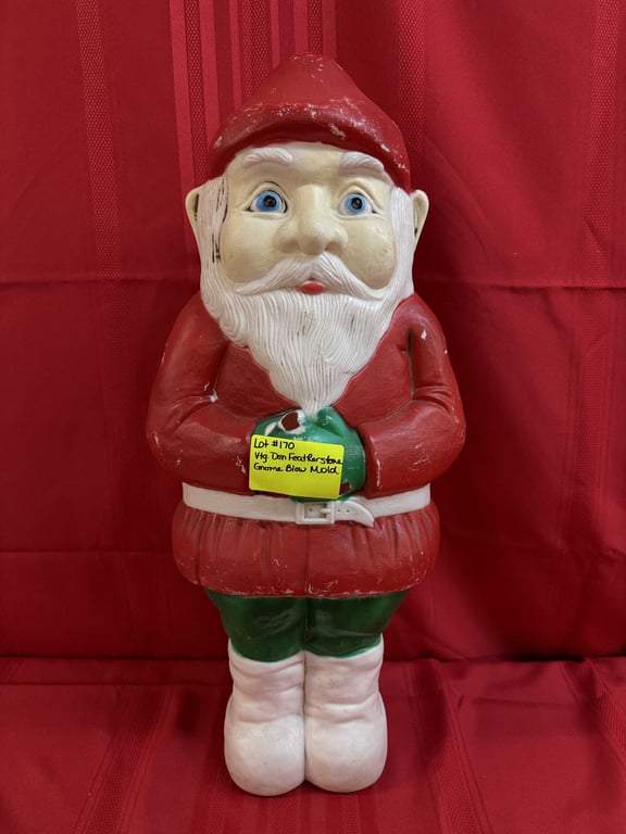 VTG DON FEATHERSTONE GNOME. BLOW MOLDS