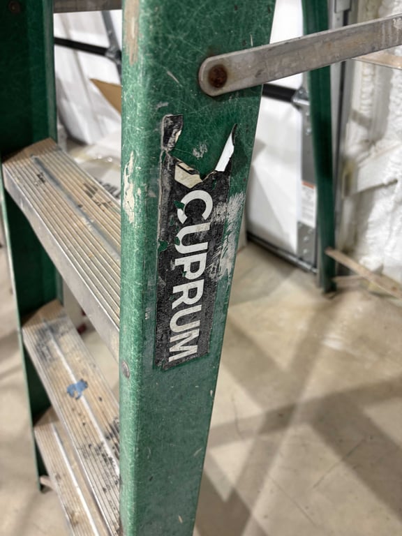 Cuprum 6' fiberglass ladder - Image 2