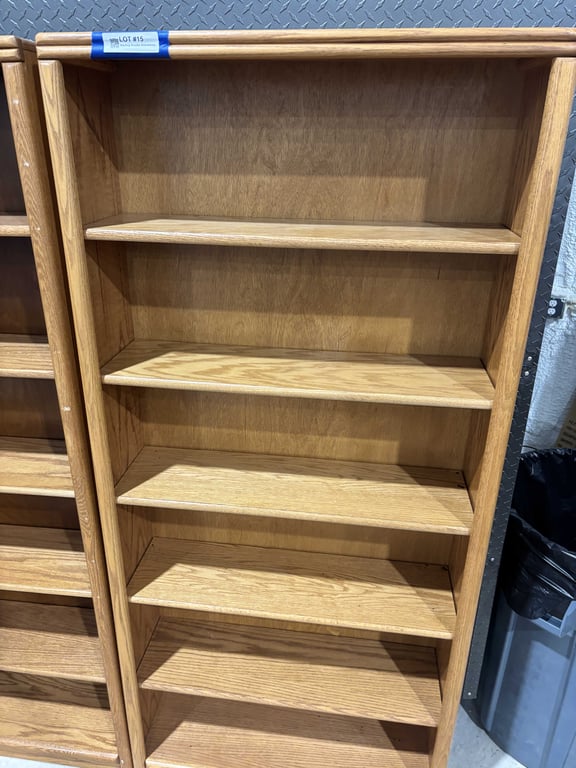 Matching Wooden Bookshelves - Image 2