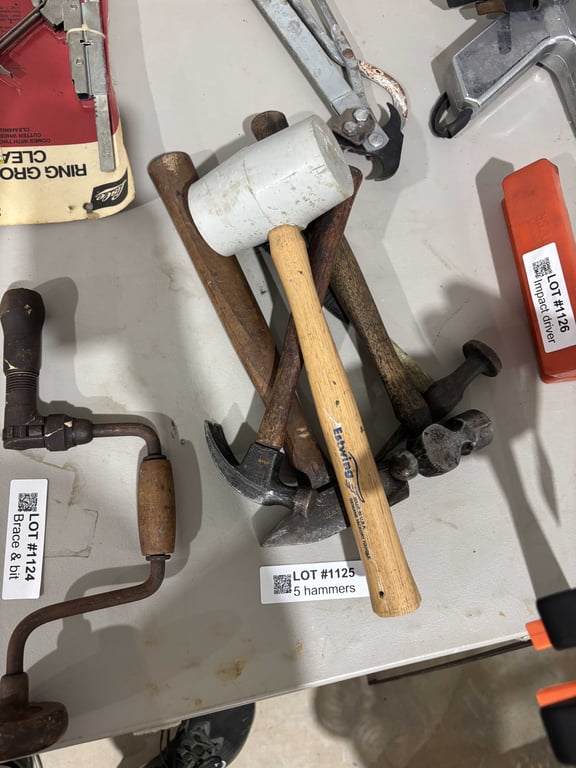 5 hammers