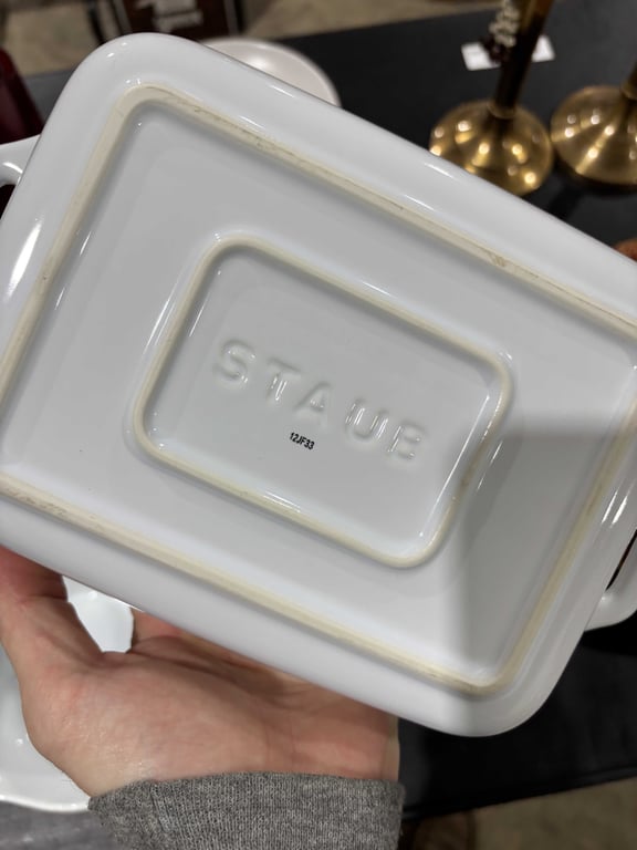 1 Pyrex and 1 Staub Dish - Image 2