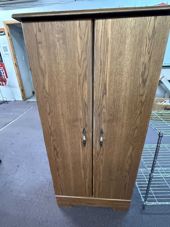 WOODEN STORAGE CABINET