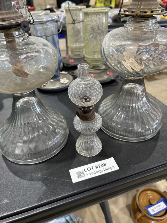 3 vintage lamps - Image 2