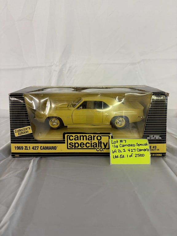1:18 CAMARO SPECIALTY 69 ZL/427 CAMARO
