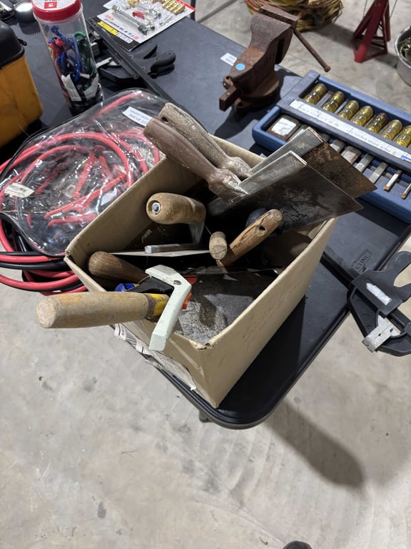 Box misc concrete tools