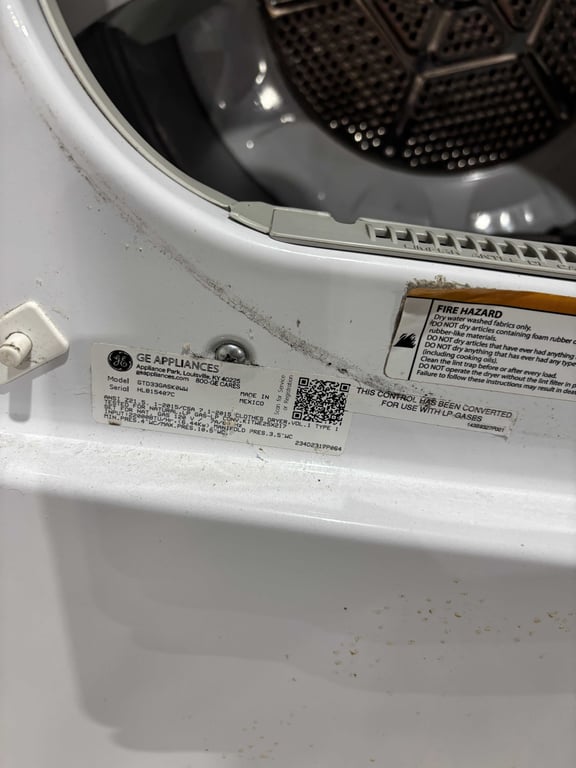 GE Gas Dryer (Propane) - Image 5