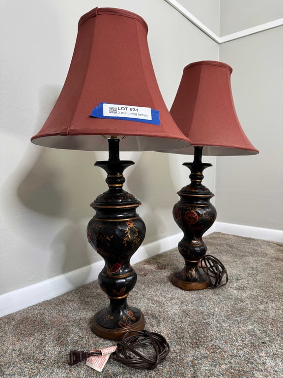2 matching lamps - Image 2