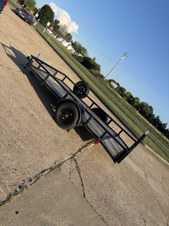 12’ 2024 Precision utility trailer  - Image 3