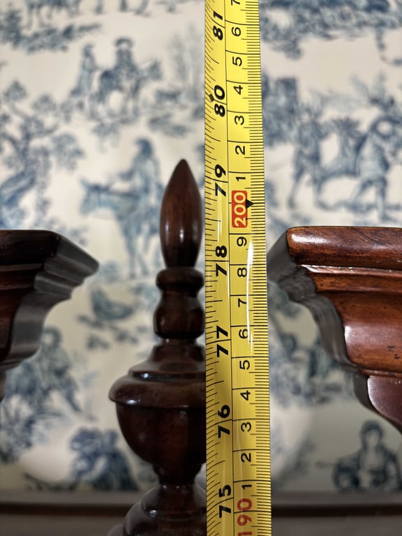 Vintage 9 Drawer Queen Anne Style Highboy - Image 10