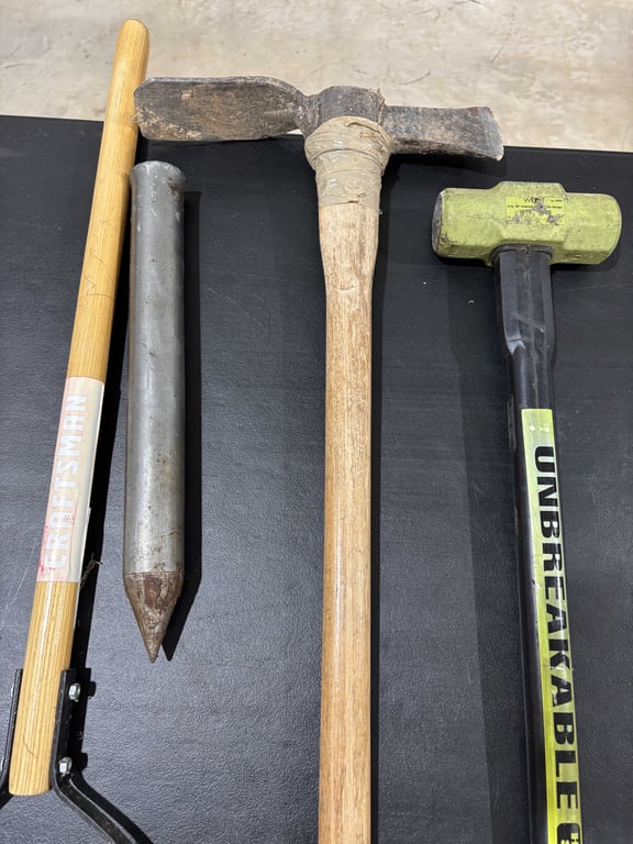 Sledge Hammer, Pickaxe etc - Image 3