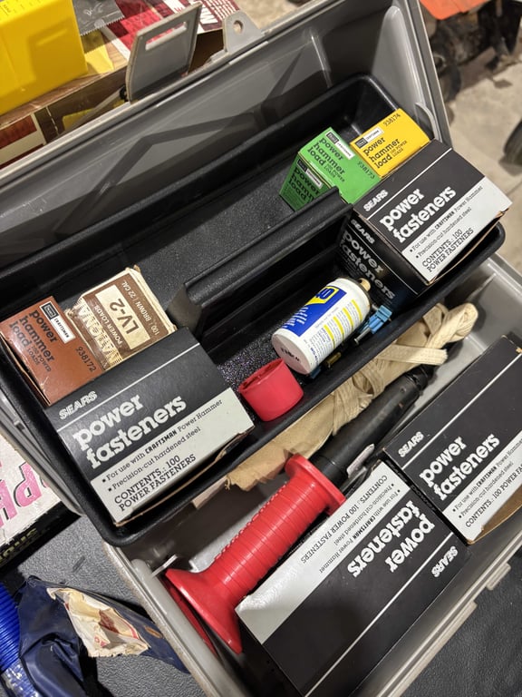 Craftsman ramset and plastic box - Image 2