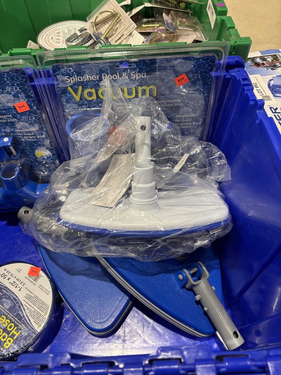 Tote of Pool Supplies - Image 3