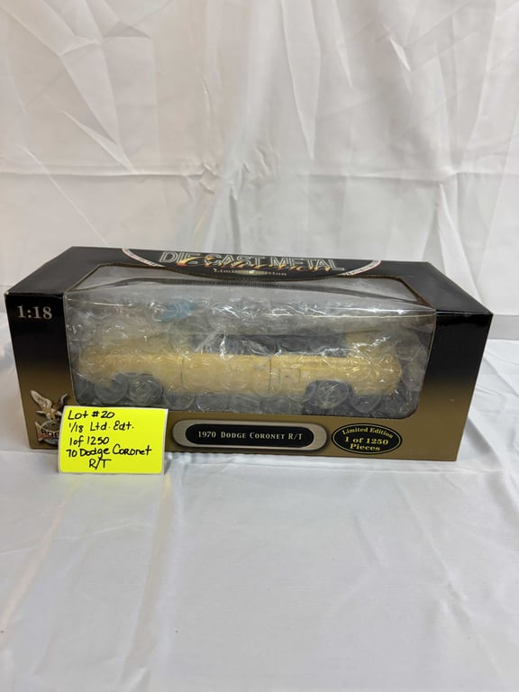 1:18 LTD. ED. 1 OF 1250 70 DODGE CORONET R/T