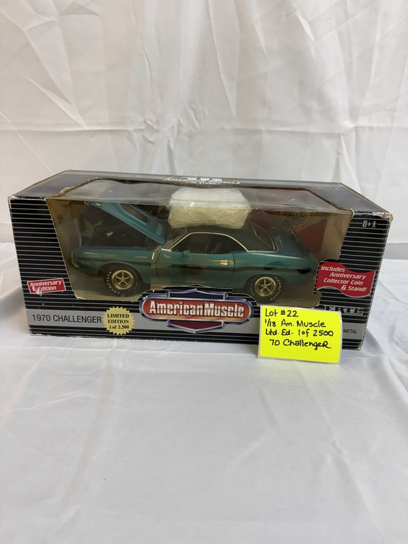 1:18 AM. MUSCLE LTD. ED. 1 OF 2500 70 CHALLENGER