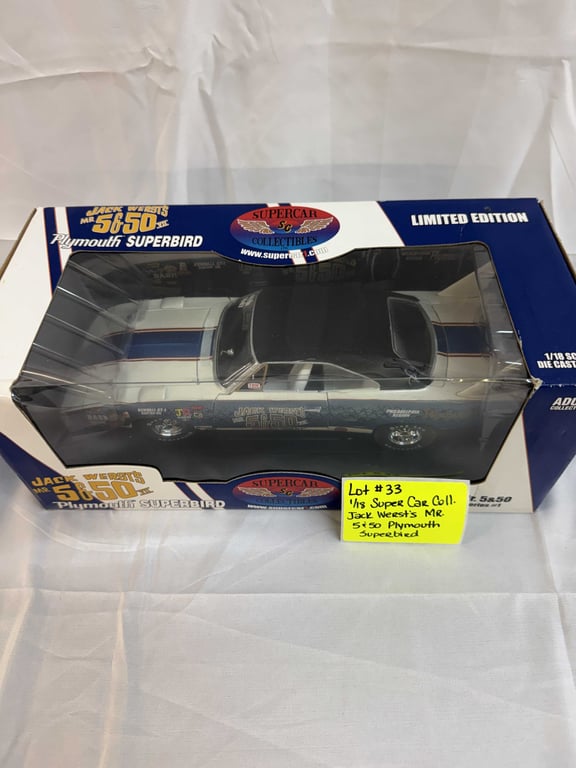 1:18 SUPERCAR COLL. JACK WERST'S MR 5&50 PLYMOUTH SUPERBIRD - Image 2