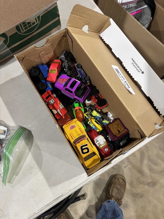 Box of Toy Cars