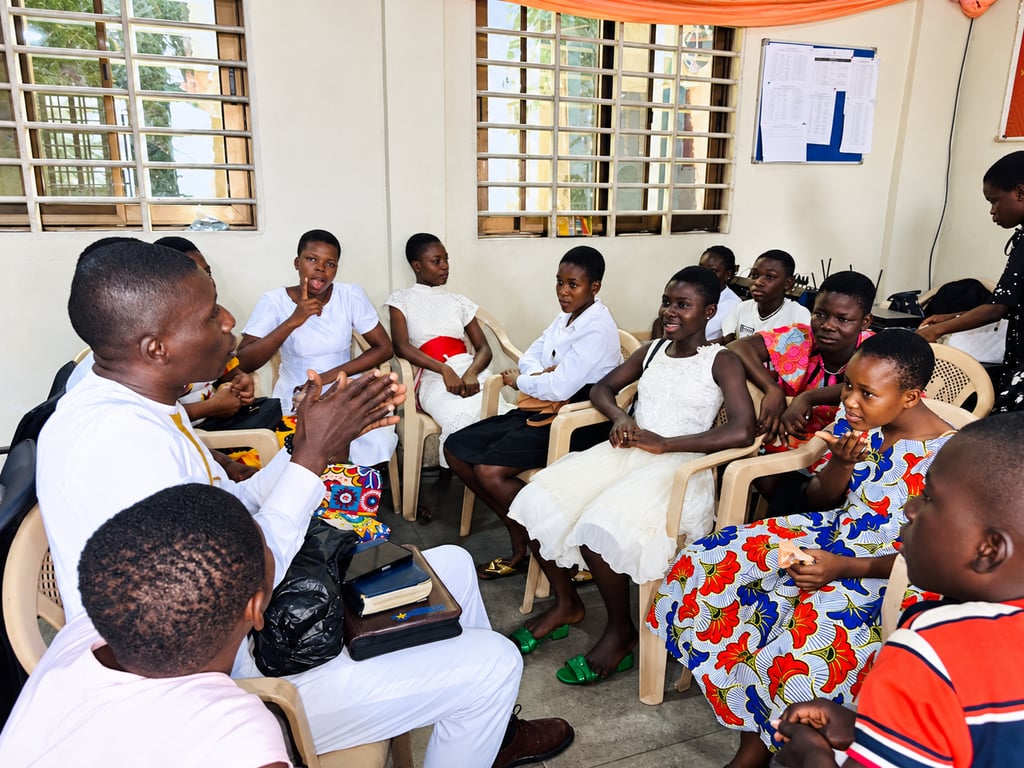 Youth Ministry at CFCC Agbogbloshie