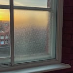 SAMPLE: Seeded Frost Window Film