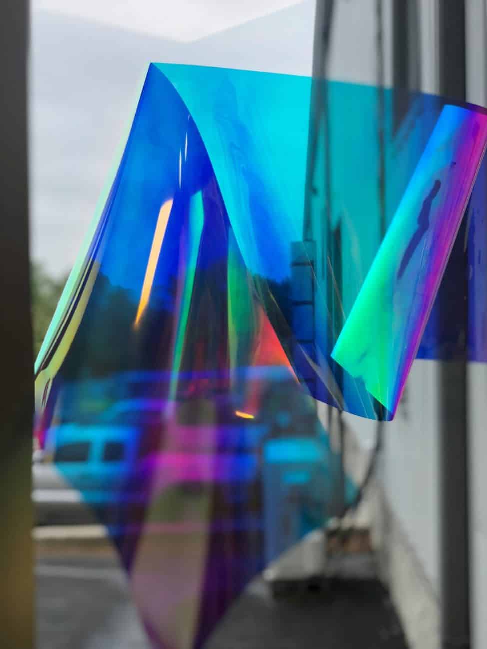SAMPLE: Aurora Dichroic Window Film