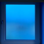 SAMPLE: Steel Blue Sandblast Window Film