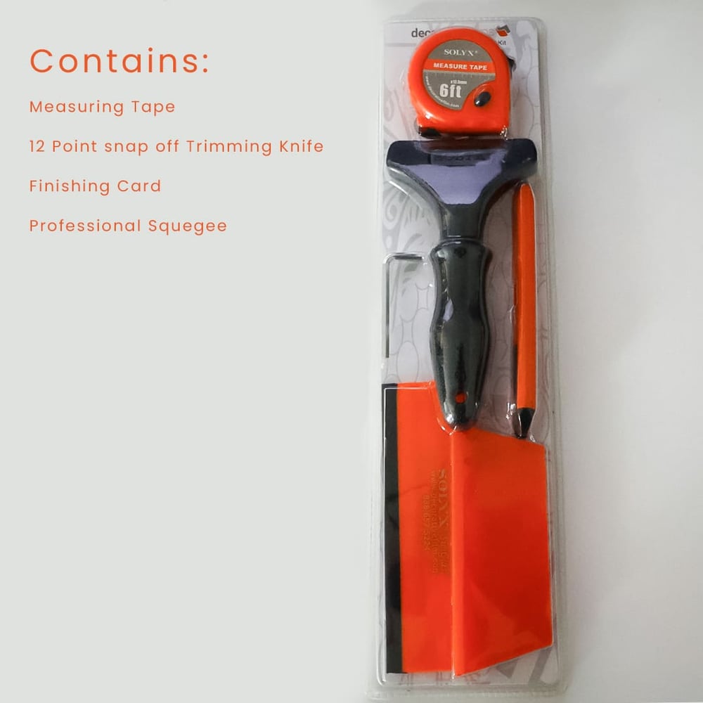 Complete Window Film Application Kit