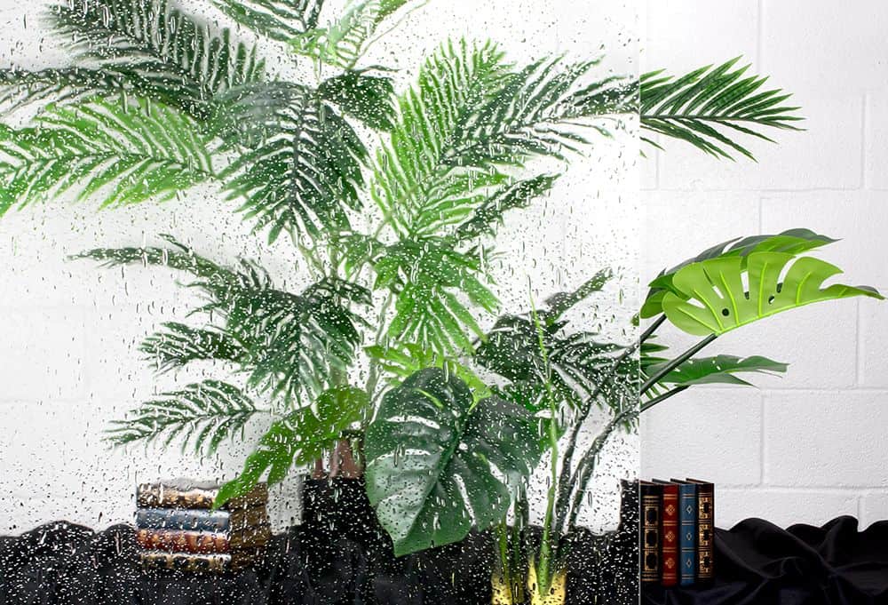 SAMPLE: Light Seedy Glass Window Film