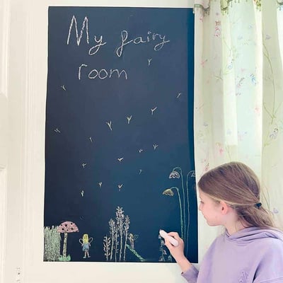 Chalkboard Black Writable Window Film