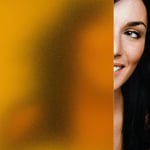 Golden Yellow Sandblast Window Film