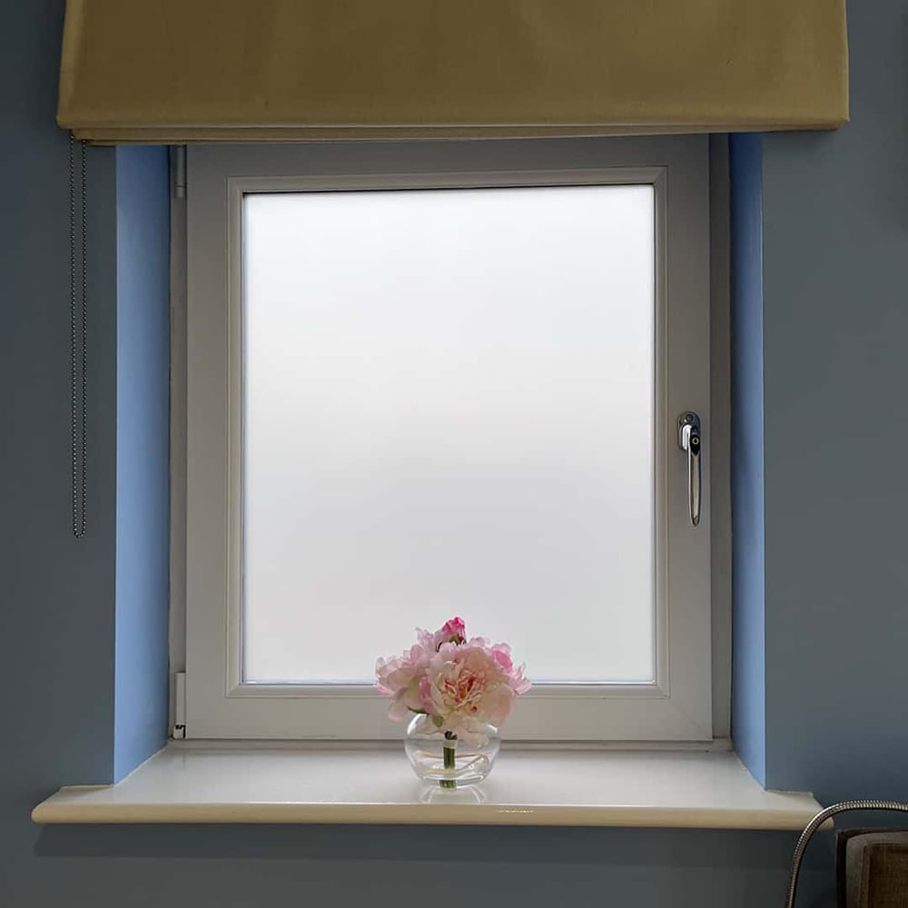 SAMPLE: Silver Matte Window Film