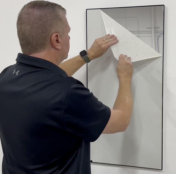 Peel Mirror System Installation