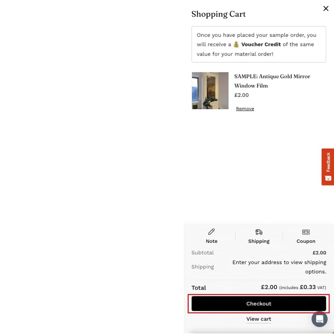 Step 3: View Cart & Checkout