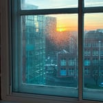 SAMPLE: Light Seedy Glass Window Film
