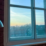 SAMPLE: Light Seedy Glass Window Film