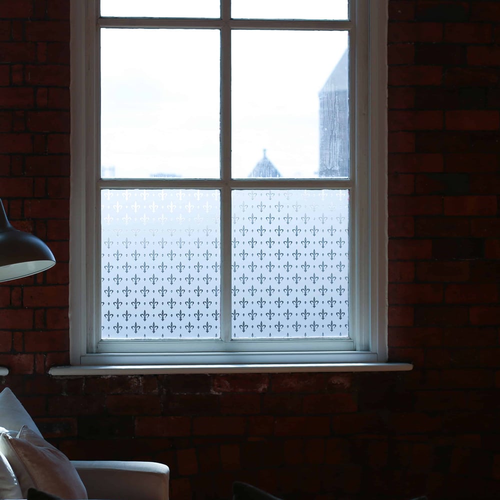 Fleur De Lis Window Film