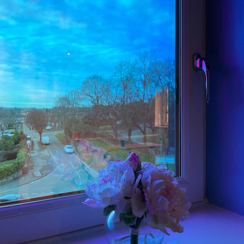SAMPLE: Aurora Dichroic Window Film