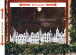 Winter Village Window Film