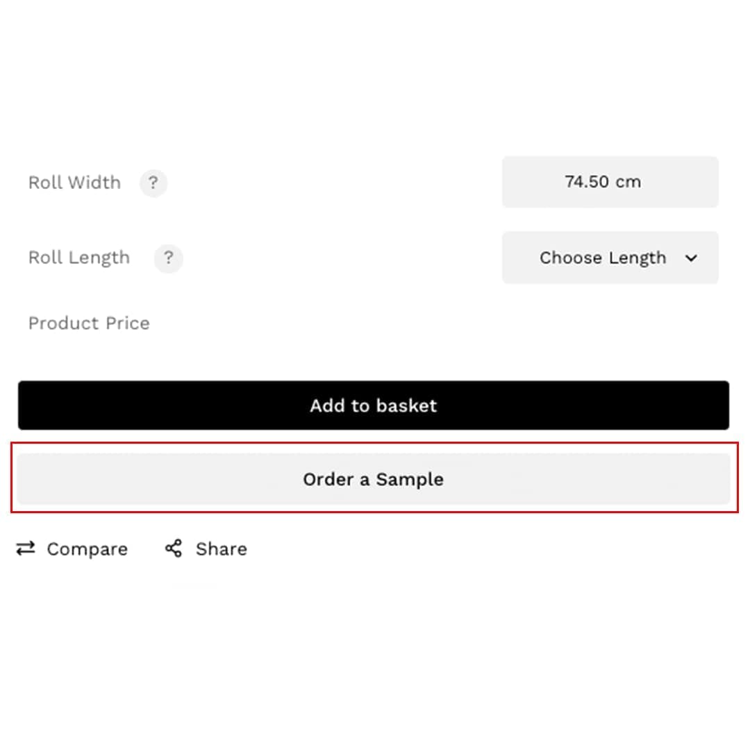 Step 2: Click the “Order a Sample” button