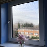 SAMPLE: New Hammered Glass Window Film