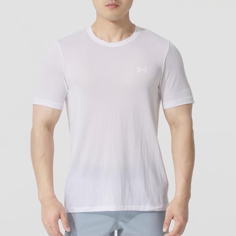 언더아머 남성 티셔츠 UA SEAMLESS STRIDE SS