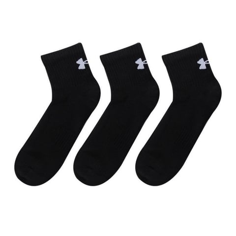언더아머 남성 양말 블랙